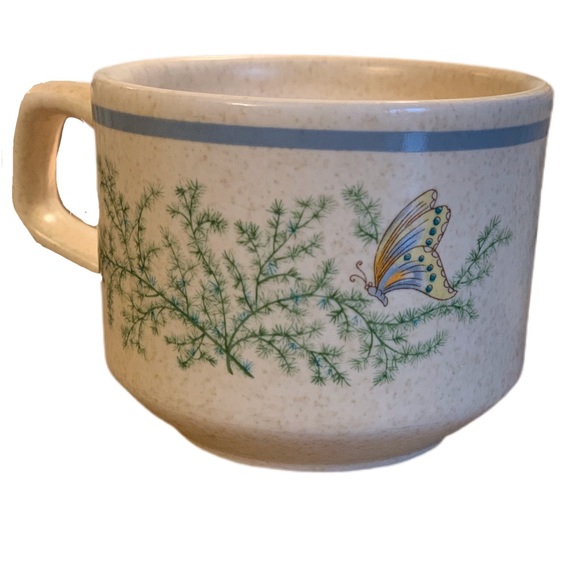 6 Temper-ware by Lenox Fancy Free Coffee Mugs